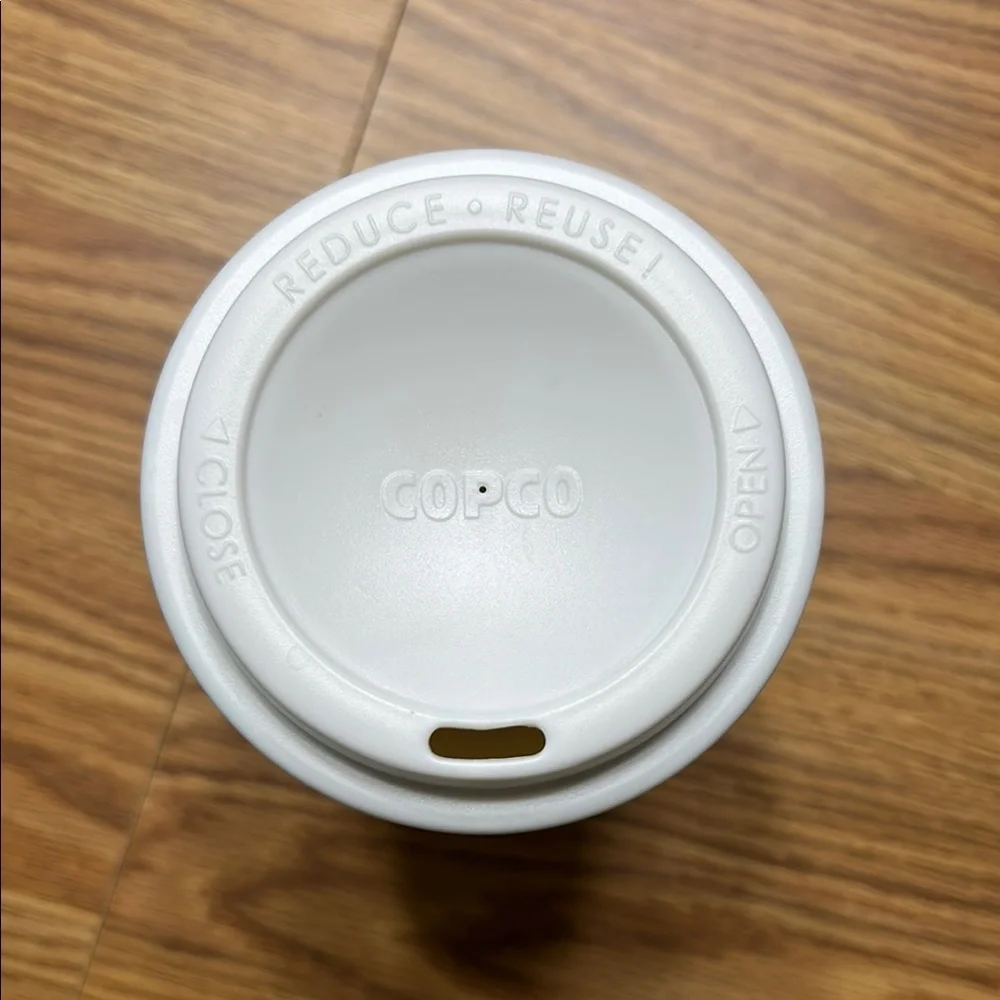 White and Pink Travel Mug - Picture 2 of 6